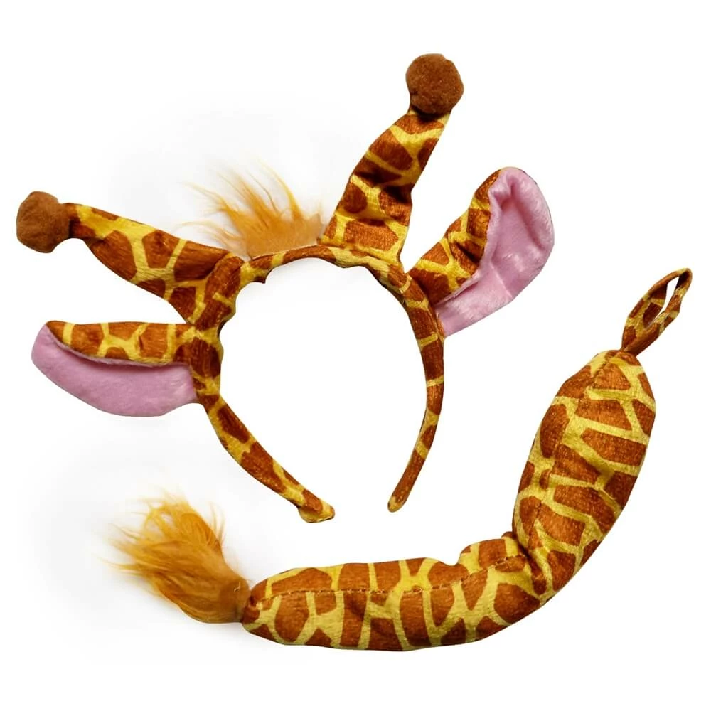 Sydney So Sweet Giraffe Headband Ears & Tail, Kid Or Adult Costume Accessories Costumes For Kids 1 Sydney So Sweet Giraffe Headband Ears & Tail, Kid Or Adult Costume Accessories Costumes For Kids