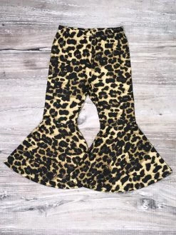 Sydney So Sweet Girls Cheetah Bell Bottoms