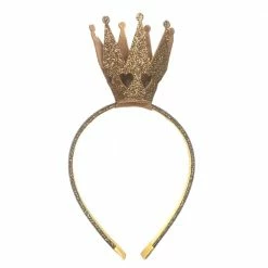 Sydney So Sweet Golden Princess Headband Crown Kid Or Adult Costume Accessory