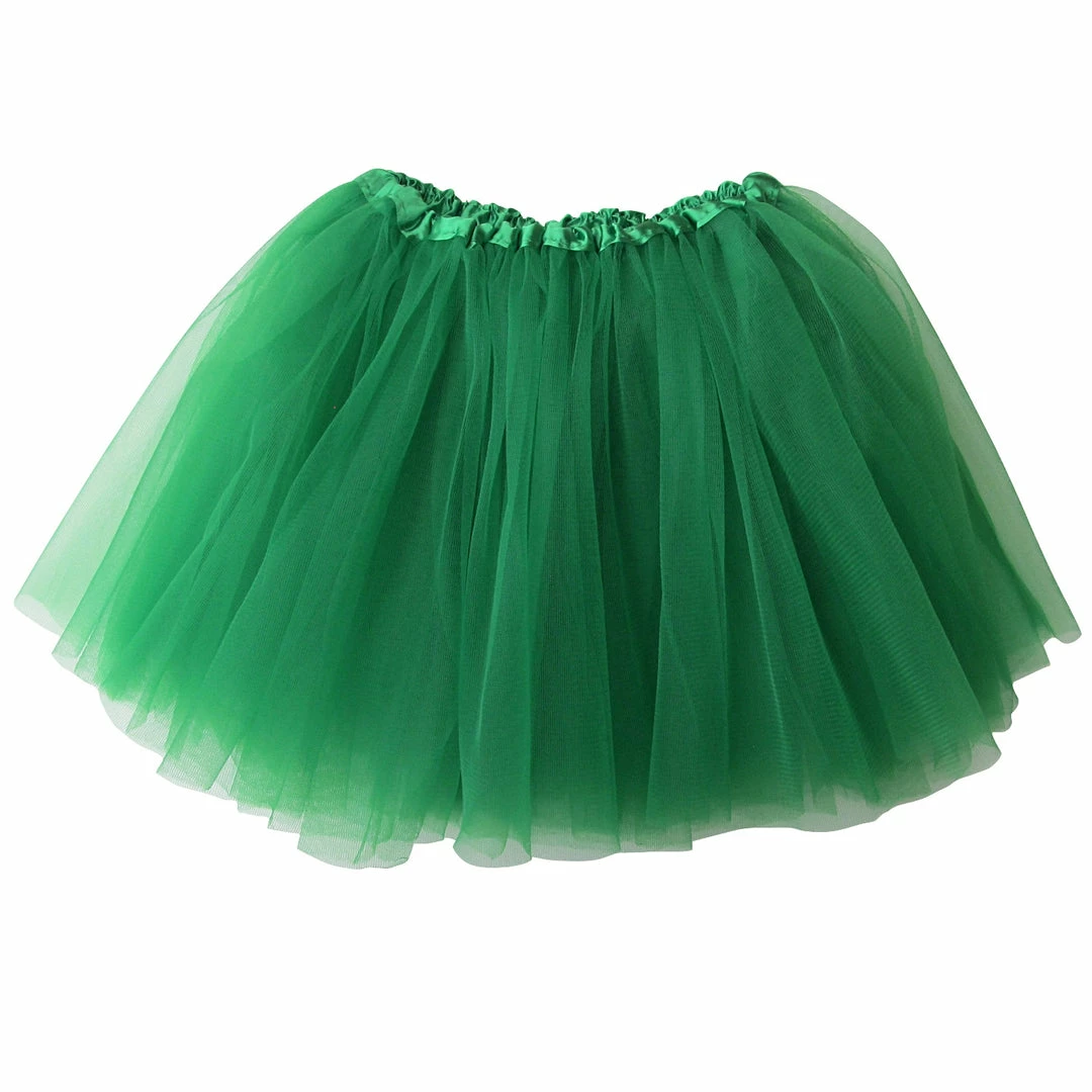 Sydney So Sweet Green Tutu Skirt - Kids Size 3-Layer Tulle Basic Ballet Dance Costume Tutus For Girls Christmas 3 Sydney So Sweet Green Tutu Skirt - Kids Size 3-Layer Tulle Basic Ballet Dance Costume Tutus For Girls Christmas