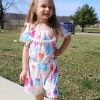 Sydney So Sweet Anything Is Popsicle Treats Pink Pom Pom Girls Shorts Romper Rompers & Jumpsuits