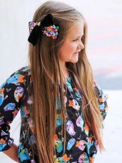 Sydney So Sweet Happy Ghost Rainbow Purple Velvet Bell Bottom Girls Fall Outfit 11 Sydney So Sweet Happy Ghost Rainbow Purple Velvet Bell Bottom Girls Fall Outfit