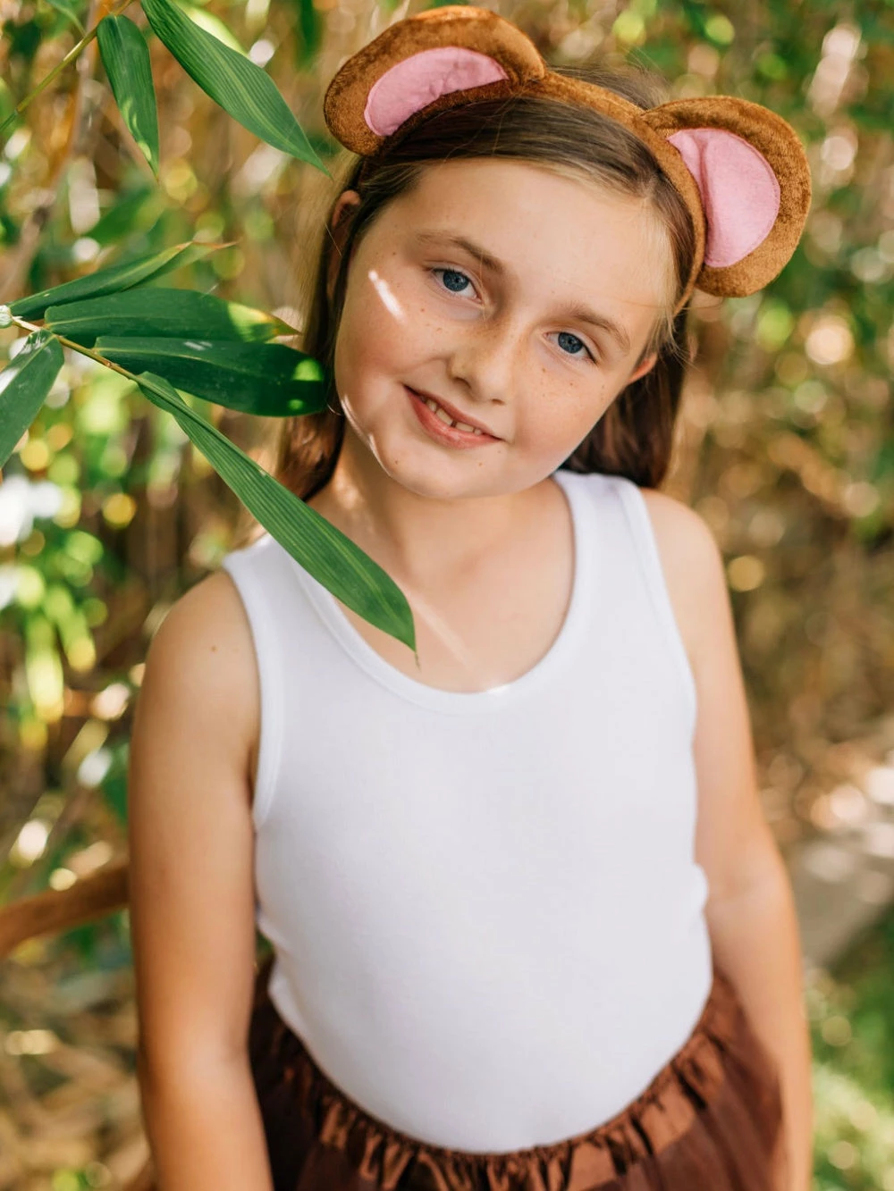 Sydney So Sweet Girls Monkey Costume - Complete Kids Costume Set With Brown Tutu, Tail, & Ears 3 Sydney So Sweet Girls Monkey Costume - Complete Kids Costume Set With Brown Tutu, Tail, & Ears