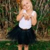Sydney So Sweet Girls Tiger Costume - Complete Kids Costume Set With Black Tutu, Tail, & Ears Costumes For Kids