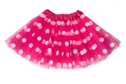 Sydney So Sweet Hot Pink And White Polka Dot Tutu Skirt Costume For Girls, Women, Plus On Wednesday, We Wear Pink