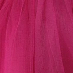 Sydney So Sweet Hot Pink Tutu Skirt - Kids Size 3-Layer Tulle Basic Ballet Dance Costume Tutus For Girls