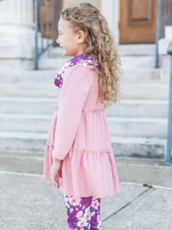 Sydney So Sweet Scarf Outfits Daisy Dreams Dusty Pink Rose Ruffle Girls Scarf Outfit 8 Sydney So Sweet Scarf Outfits Daisy Dreams Dusty Pink Rose Ruffle Girls Scarf Outfit