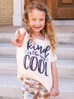 Sydney So Sweet New Arrivals Kind Is The New Cool Retro Floral Bell Bottom Girls Outfit