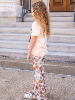 Sydney So Sweet New Arrivals Kind Is The New Cool Retro Floral Bell Bottom Girls Outfit