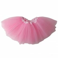 Sydney So Sweet Baby Boutique Pink Baby Infant Tulle Tutu Skirt Baby Size 5 Layer Basic Ballet Tutu