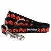 Sydney So Sweet Jack-O-Lantern Halloween Pumpkin Orange & Black Dog Collar Dog Leash Fall