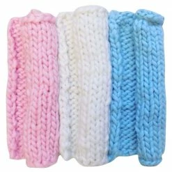 Sydney So Sweet Pink - Chunky Knit Infant Baby Layering Photo Prop Blanket Or Basket Stuffer