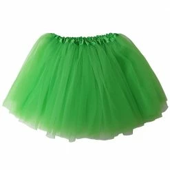 Sydney So Sweet Lime Green Tutu Skirt - Kids Size 3-Layer Tulle Basic Ballet Dance Costume Tutus For Girls St. Patrick's Day