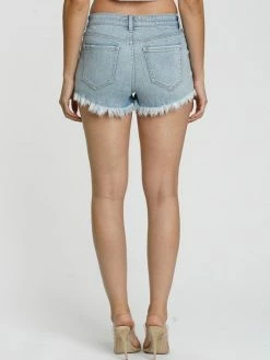 Sydney So Sweet Lulu High Rise Cut Off Women's Denim Shorts In Solar Wind
