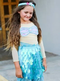 Sydney So Sweet Costumes For Kids Magical Mermaid Costume Deluxe Girls Or Toddler Halloween Dress Up