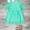 Sydney So Sweet Mint Green Lace Short Sleeve Girls Special Occasion Fancy Dress New Arrivals