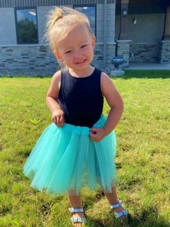 Sydney So Sweet Mint Green Tutu Skirt - Kids Size 3-Layer Tulle Basic Ballet Dance Costume Tutus For Girls Tutu & Costume Shop