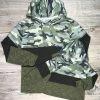 Sydney So Sweet Mommy And Me - Camo Stripe Matching Hooded Sweatshirts