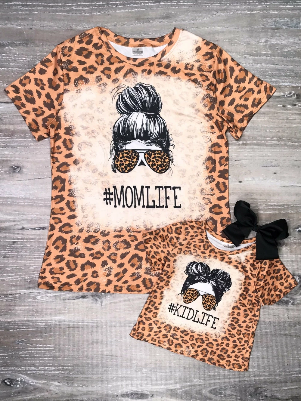 Sydney So Sweet Mom & Me Matching Mommy And Me - Kid Mom Life Acid Wash Cheetah Matching Tops 1 Sydney So Sweet Mom & Me Matching Mommy And Me - Kid Mom Life Acid Wash Cheetah Matching Tops