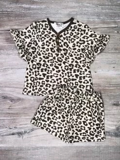 Sydney So Sweet Mommy And Me - Loving Leopard Matching Shorts Lounge Set New Arrivals