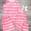 Sydney So Sweet New Arrivals Mommy And Me - Hot Pink Dip Dye Matching Lounge Sets