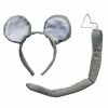 Sydney So Sweet Mouse Headband Ears & Tail, Kid Or Adult Costume Accessories