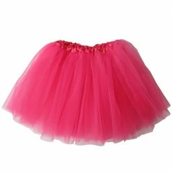 Sydney So Sweet Neon Pink Tutu Skirt - Kids Size 3-Layer Tulle Basic Ballet Dance Costume Tutus For Girls 8 Sydney So Sweet Neon Pink Tutu Skirt - Kids Size 3-Layer Tulle Basic Ballet Dance Costume Tutus For Girls