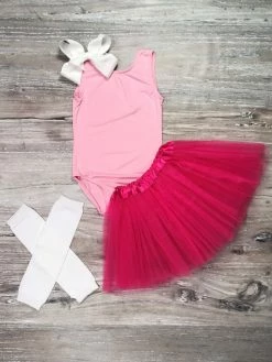 Sydney So Sweet Kid Size Leotard & Tutu Skirt Girls Ballet Dance Set - Pick Your Color