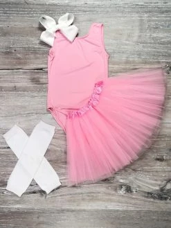 Sydney So Sweet Kid Size Leotard & Tutu Skirt Girls Ballet Dance Set - Pick Your Color