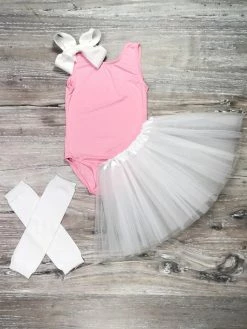 Sydney So Sweet Kid Size Leotard & Tutu Skirt Girls Ballet Dance Set - Pick Your Color