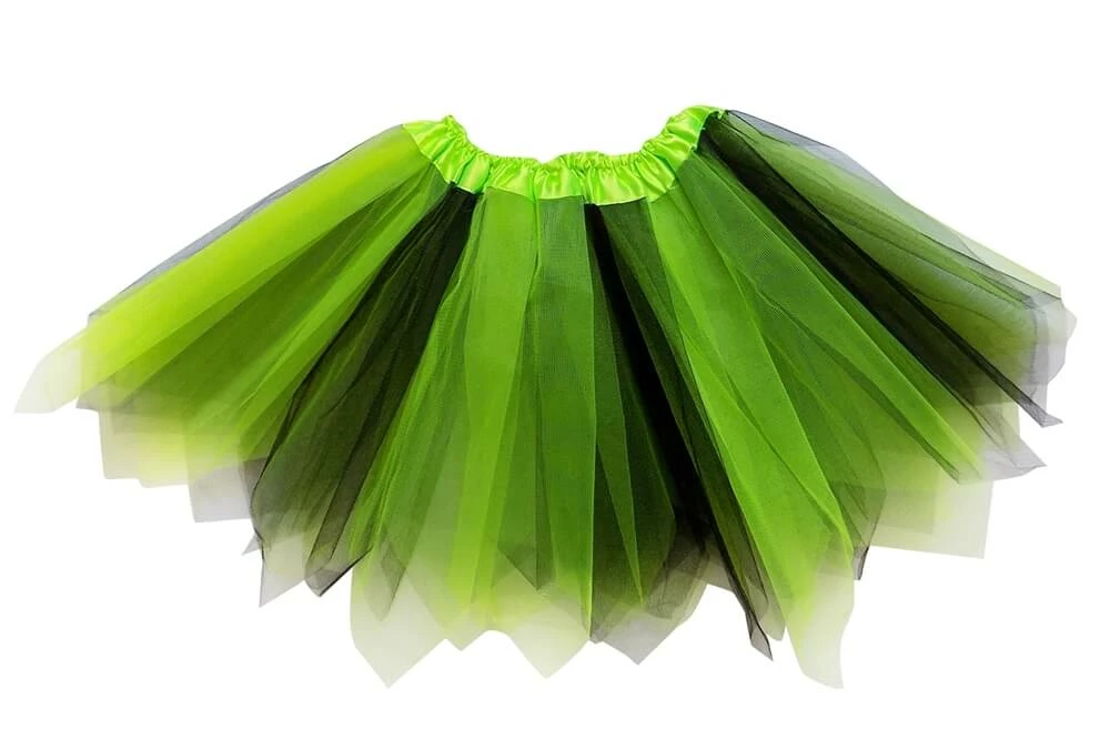 Sydney So Sweet Lime & Black Fairy Costume Pixie Tutu Skirt For Kids, Adults, Plus 1 Sydney So Sweet Lime & Black Fairy Costume Pixie Tutu Skirt For Kids, Adults, Plus