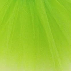 Sydney So Sweet Neon Green Fairy Costume Pixie Tutu Skirt For Kids, Adults, Plus