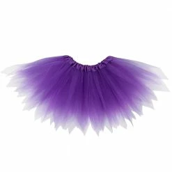 Sydney So Sweet Purple Fairy Costume Pixie Tutu Skirt For Kids, Adults, Plus Deluxe Tutus - All Sizes