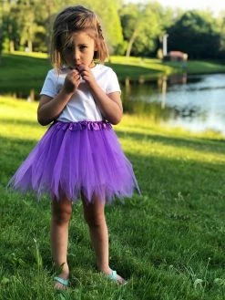 Sydney So Sweet Purple Fairy Costume Pixie Tutu Skirt For Kids, Adults, Plus Deluxe Tutus - All Sizes