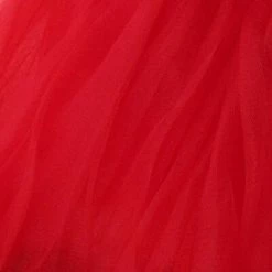 Sydney So Sweet Tutu & Costume Shop Red Posh Petal Girls Tutu Skirt - Kids Size 3-Layer Tulle Basic Ballet Dance Costume Tutus