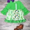 Sydney So Sweet Dresses & Skirt Sets Pot O' Gold Rainbow Shamrock Green Girls St. Patrick's Day Dress