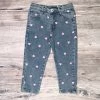 Sydney So Sweet Pretty Pink Heart Adjustable Waist Girls Denim Jeans