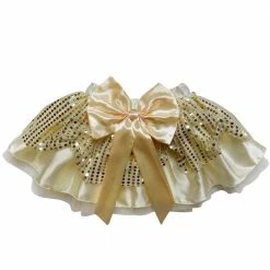 Sydney So Sweet Mom & Me Matching Belle Gold Yellow Princess Costume Tutu Skirt In Kid, Adult, Or Plus Size