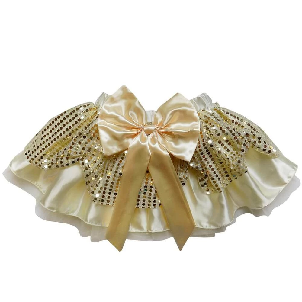 Sydney So Sweet Mom & Me Matching Belle Gold Yellow Princess Costume Tutu Skirt In Kid, Adult, Or Plus Size 2 Sydney So Sweet Mom & Me Matching Belle Gold Yellow Princess Costume Tutu Skirt In Kid, Adult, Or Plus Size