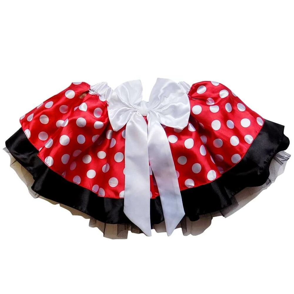Sydney So Sweet Mom & Me Matching Red Polka Mouse Costume Tutu Skirt In Kid, Adult, Or Plus Size 3 Sydney So Sweet Mom & Me Matching Red Polka Mouse Costume Tutu Skirt In Kid, Adult, Or Plus Size
