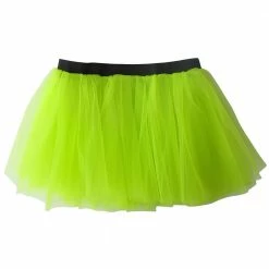 Sydney So Sweet Neon Green Adult Size Women's 5K Running Skirt Tutu Costume