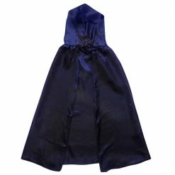Sydney So Sweet Black Hooded Cape, Superhero Or Villian Hooded Black Cloak