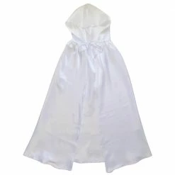 Sydney So Sweet Costumes For Kids Snow Angel White Hooded Cape, Superhero Or Princess Hooded Cloak