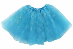 Sydney So Sweet Snowflake Princess Frozen Superhero Tutu Skirt Costume For Girls, Women, Plus Christmas