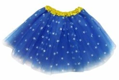 Sydney So Sweet Wonder Star Hero Superhero Woman Tutu Skirt Costume For Girls, Women, Plus