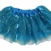 Sydney So Sweet Tutu & Costume Shop Turquoise Blue Sparkle Running Tutu Skirt Costume For Girls, Women, Plus