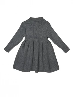 Sydney So Sweet Gray Knit Girls Ribbed Knit Sweater Dress Dresses & Skirt Sets 9 Sydney So Sweet Gray Knit Girls Ribbed Knit Sweater Dress Dresses & Skirt Sets