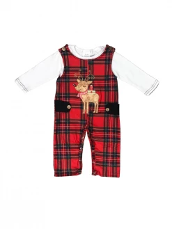 Sydney So Sweet Baby Boutique Clarice Christmas Presents Tartan Plaid Baby Girls Outfit