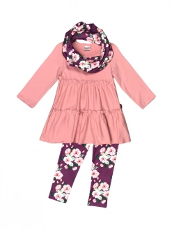 Sydney So Sweet Scarf Outfits Daisy Dreams Dusty Pink Rose Ruffle Girls Scarf Outfit 9 Sydney So Sweet Scarf Outfits Daisy Dreams Dusty Pink Rose Ruffle Girls Scarf Outfit