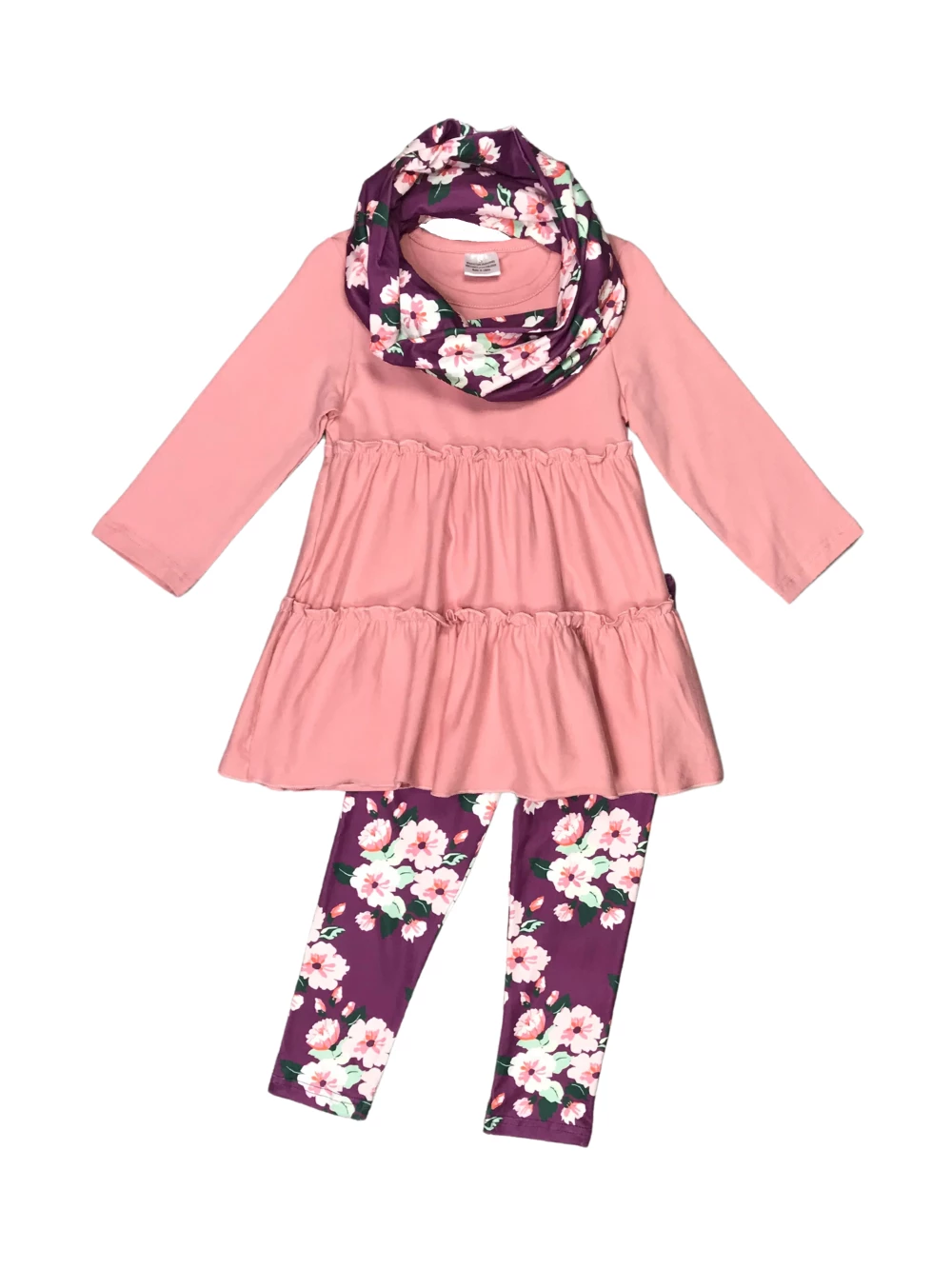 Sydney So Sweet Scarf Outfits Daisy Dreams Dusty Pink Rose Ruffle Girls Scarf Outfit 5 Sydney So Sweet Scarf Outfits Daisy Dreams Dusty Pink Rose Ruffle Girls Scarf Outfit